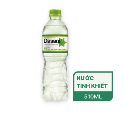 Nước uống tinh khiết Dasani chai 510ml