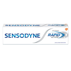 Kem đánh răng rapid action whitening Sensodyne tuýp 100g