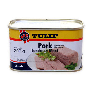 Thịt heo hộp Tulip Pork Luncheon Meat Classic hộp 200g