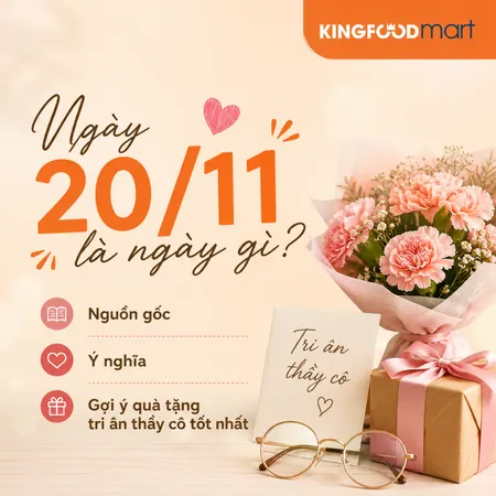 Ngày 20/11 là ngày gì? Nguồn gốc, ý nghĩa và gợi ý quà tặng tri ân thầy cô tốt nhất