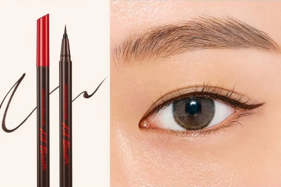 Bút Kẻ Mắt Clio Đầu Cọ Mảnh Dễ Kiểm Soát, Hạn Chế Lem