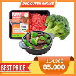 Combo Món Xào: Diềm Thăn Bò & Bông Cải Xanh