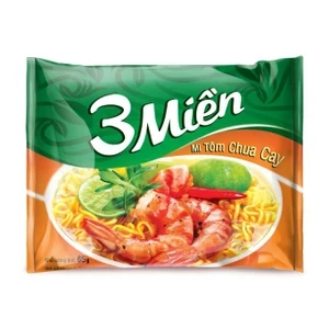 Mì tôm chua cay 3 Miền gói 65g