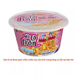 Mì tô trộn handy Hảo Hảo hương vị tôm chua cay Acecook tô 93g