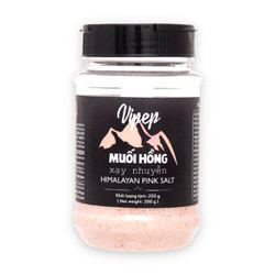 Muối hồng dạng nhuyễn Vipep hũ 200g