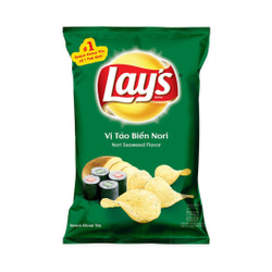 Snack khoai tây tảo biển nori Lay's túi 50g (1 Túi)