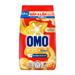Bột giặt tinh dầu thơm nồng nàn Omo túi 2.6kg (1 Túi)