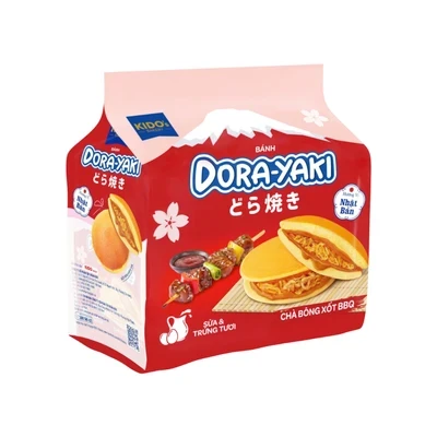 Bánh Dorayaki chà bông xốt bơ Kido túi 150g