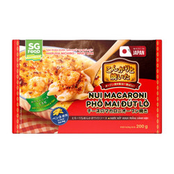 Nui Macaroni phô mai đút lò SG Food hộp 200g (1 Hộp)