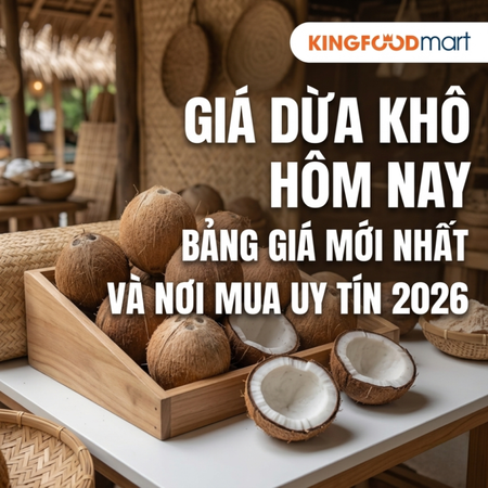 Giá Dừa Khô Hôm Nay: Bảng Giá Mới Nhất Và Nơi Mua Uy Tín 2026