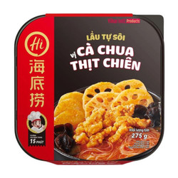 Lẩu tự sôi cà chua thịt chiên Haidilao hộp 275g (1 Hộp)