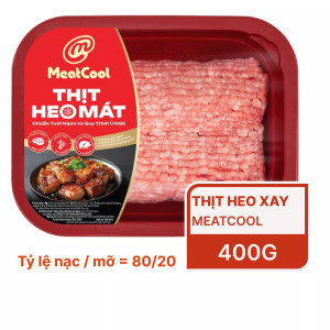 Thịt heo xay Meatcool (400g)