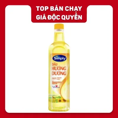 Dầu hướng dương Simply chai 1L