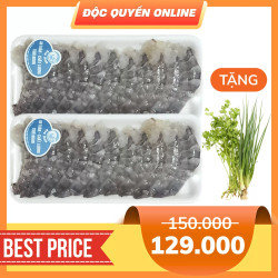 Tôm sú lột 150g (2 vỉ)