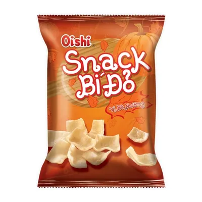 Snack bí đỏ Oishi gói 68g