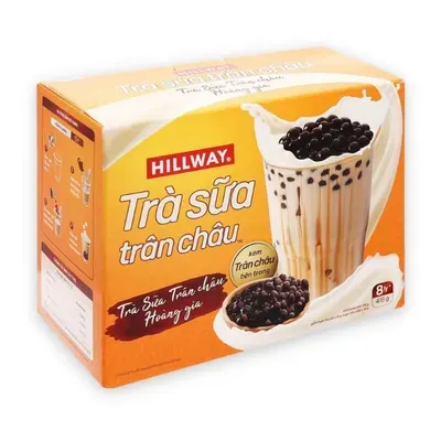 Trà sữa trân châu Hillway hộp 416g