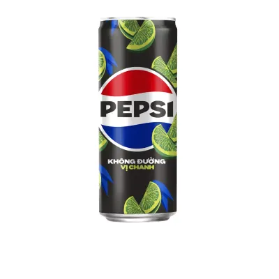 Nước ngọt Pepsi vị chanh zero calo lon 320ml