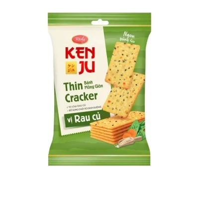 Bánh quy Kenju đậu nành mè gói 192g