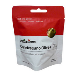 Oliu xanh tách hạt trộn gia vị Frutto D'italia gói 30g (1 Gói)