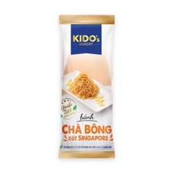 Bánh chà bông xốt Singapore Kido cái 55g