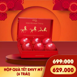 Hộp quà Envy Mỹ (6 trái) - Tết 2026 1900g (1 Hộp)