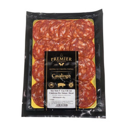 Xúc xích Ý cay Calabrese cắt lát Premier gói 80g (1 Gói)