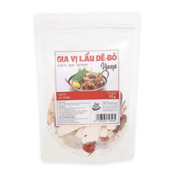 Gia vị lẩu dê bò Vipep gói 115g (1 Gói)