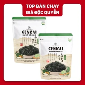Combo 2 rong biển trộn cơm rau củ Genkai gói 40g