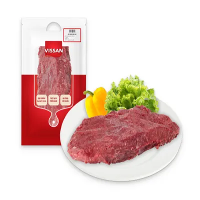 Bò xào bò Úc Vissan khay 500g