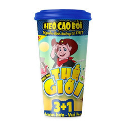 Xúc xích lắc socola Heo Cao Bồi ly 56g (1 Ly)