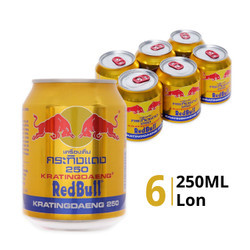 Lốc nước tăng lực Redbull lon 250ml (6 Lon)