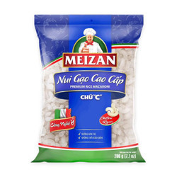 Nui gạo chữ C Meizan gói 200g