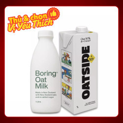 Combo thử vị: sữa hạt Oatside + sữa hạt Boring Oat (1 Combo)