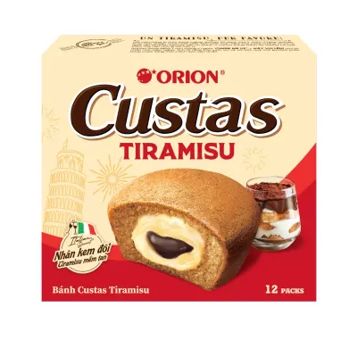 Bánh Custas Tiramisu Orion hộp 276g