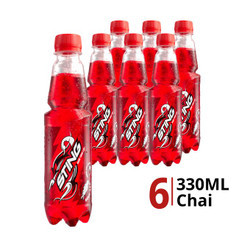 Lốc nước tăng lực dâu Sting 330ml (6 Chai)
