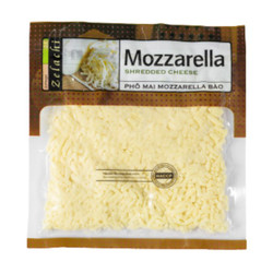 Phô mai mozzarella bào Bottega Zelachi gói 230g (1 Gói)