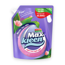 Nước lau sàn ngàn hoa ngọt ngào Maxkleen túi 3.6Kg