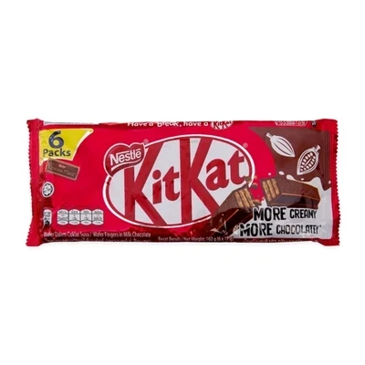 Socola 6 thanh 2F (F/W) Kitkat gói 102g