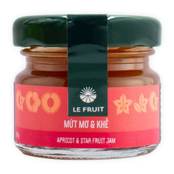 Mứt mơ & khế Le Fruit hũ 30g (1 Hũ)