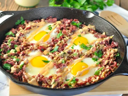 Cách làm bò xào trứng thơm ngon