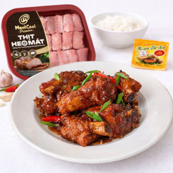 Combo cơm nhà cùng Meatcool: Sườn non rim mắm me