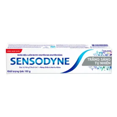 Kem đánh răng gentle whitening Sensodyne tuýp 160g