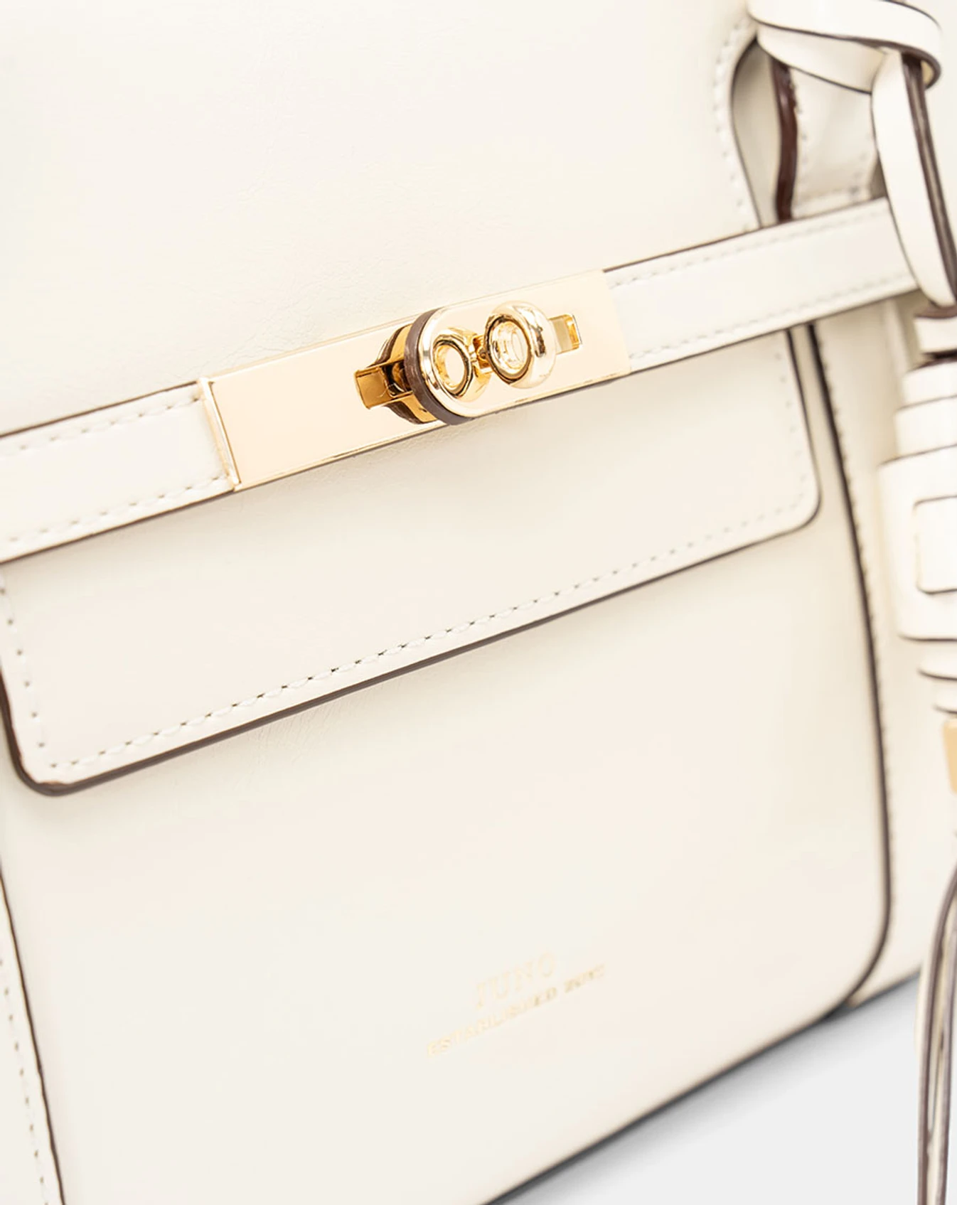 Túi Xách Trung Croissant Satchel Bag With Belt Detail - Image 3