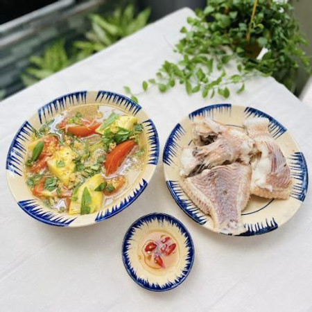 Cách nấu canh măng chua cá diêu hồng