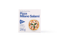 Pizza xúc xích Salami Milano 4PS 215g (1 hộp)