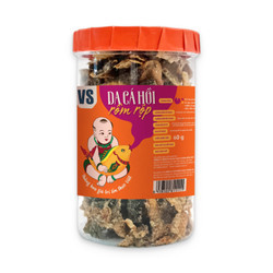 Da cá hồi rồm rộp VS hũ 60g