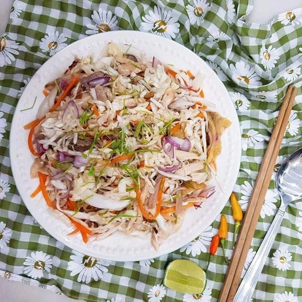 gỏi gà xé phay