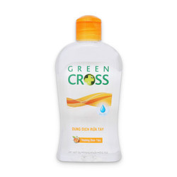 Dung dịch rửa tay khô hương dưa táo Green Crosschai 250ml