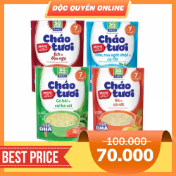 Combo 4 cháo tươi baby SGFOOD 240g x 4