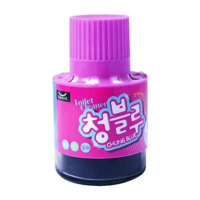 Chai thả bồn cầu toilet hương ngàn hoa Blue 180g